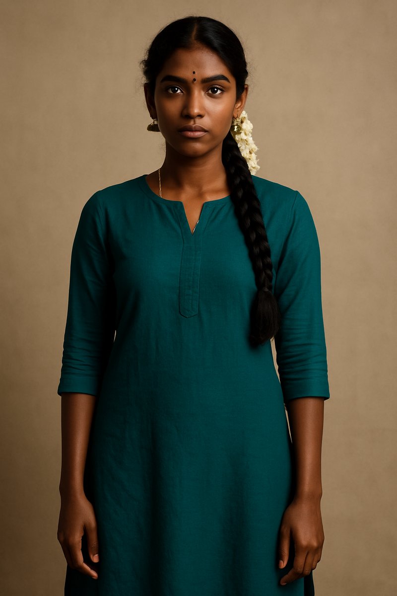South Indian female AI model for regionally relatable catalog photos