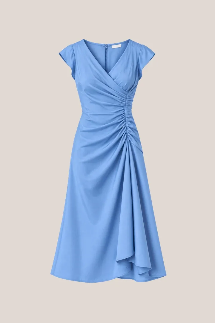 Sample ruched dress