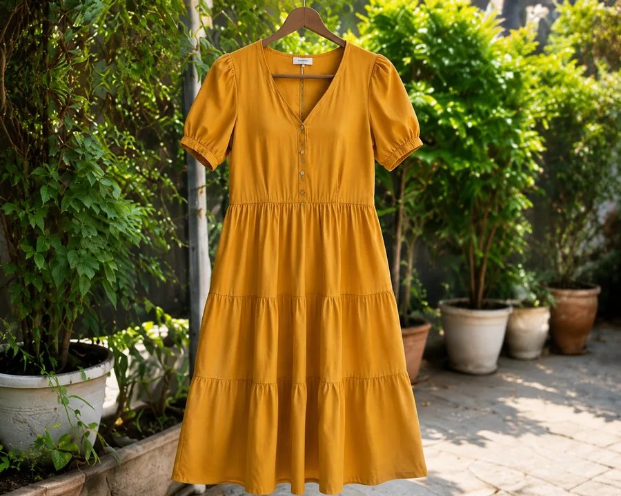 Sample tiered dress
